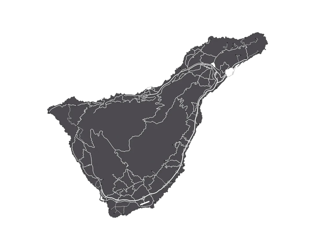 Mapa de Tenerife